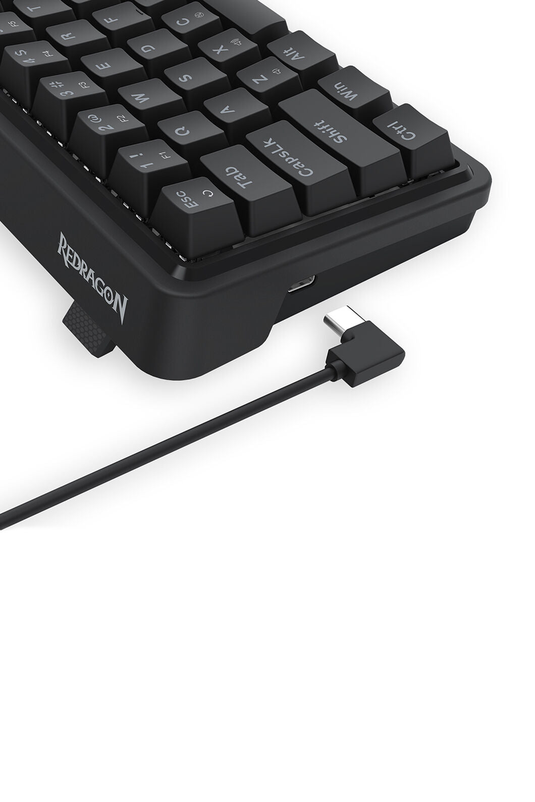 REDRAGON - Redragon K709 NOVA Black 65% Gasket Wired RGB Mechanical Gaming Keyboard - black