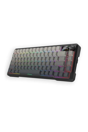 REDRAGON - Redragon K724-PRO BEHEMOTH Black 75% Gasket Tri-Mode Mechanical Gaming Keyboard - black