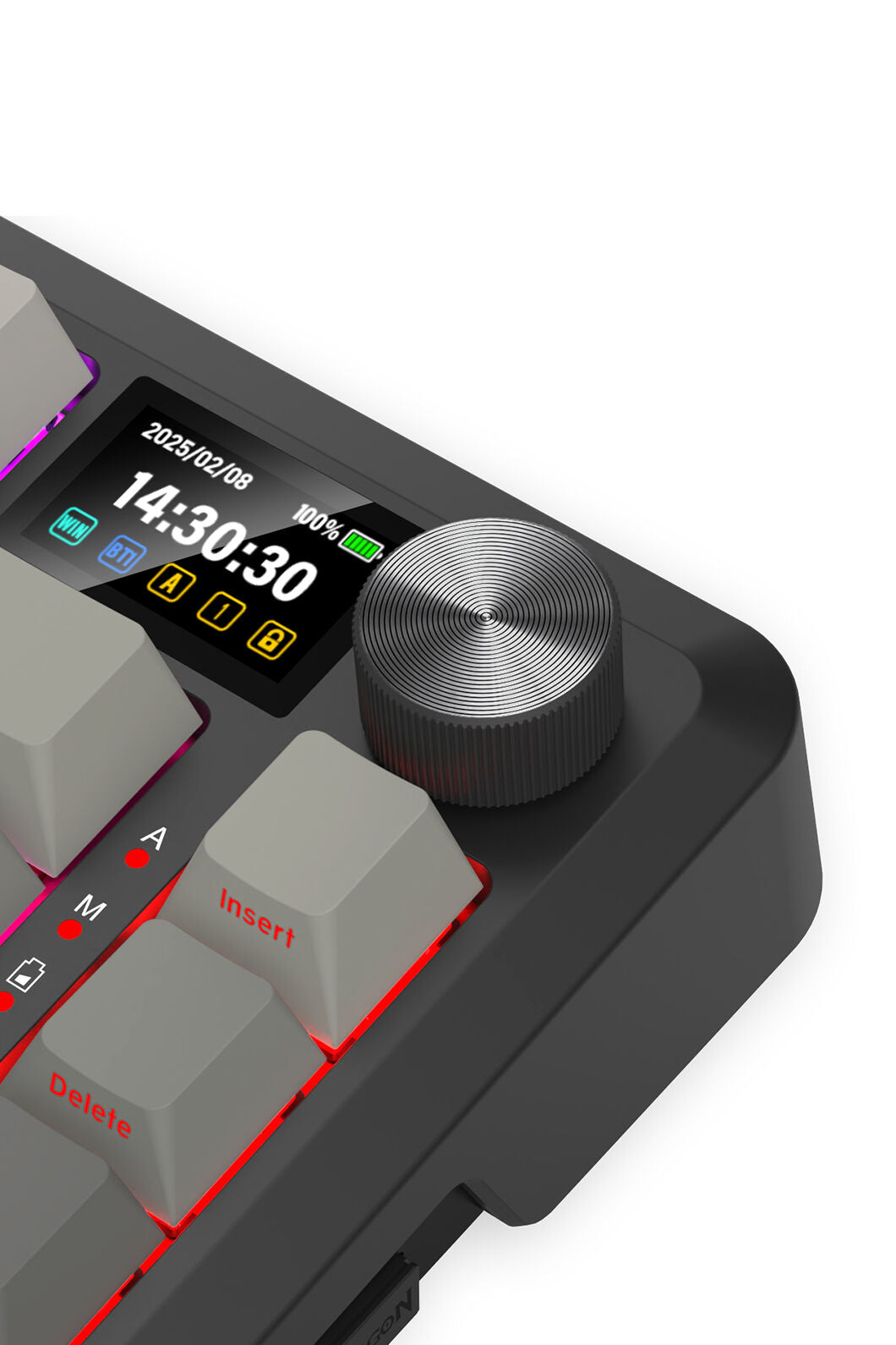 REDRAGON - K724SP-RGB-PRO Behemoth KB-Black - black