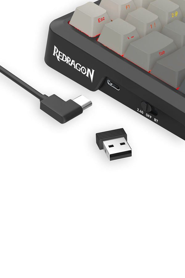 REDRAGON - K724SP-RGB-PRO Behemoth KB-Black - black