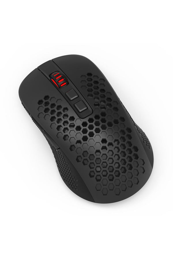 REDRAGON - Redragon M694-RGB Hana Black Honeycomb Tri-Mode RGB Gaming Mouse - black