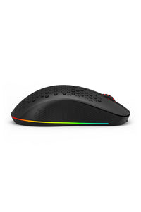 REDRAGON - Redragon M694-RGB Hana Black Honeycomb Tri-Mode RGB Gaming Mouse - black