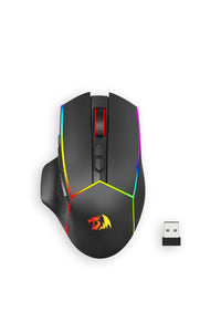 REDRAGON - M814RGB-PRO Axe Pro Mouse - black