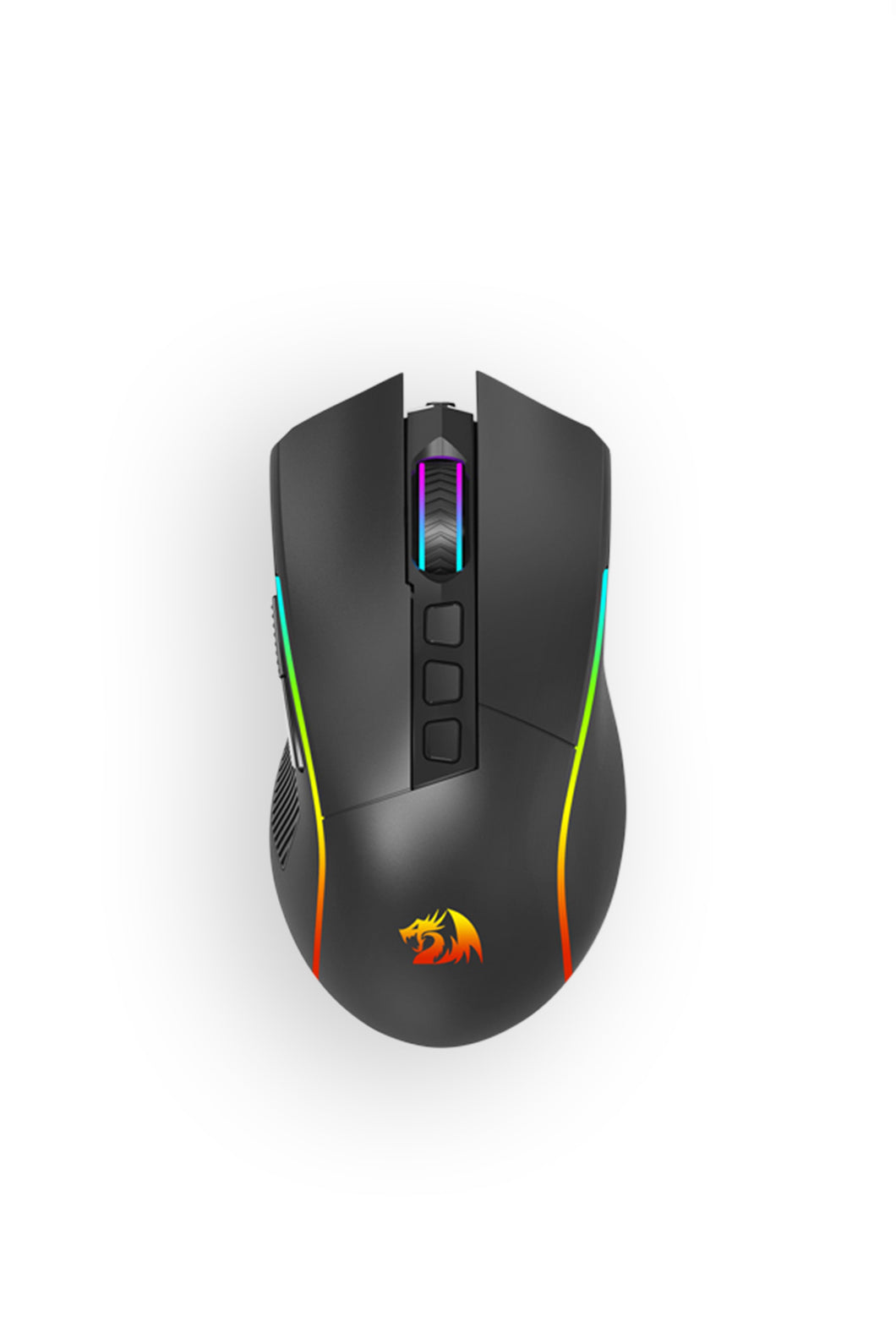 Redragon M812-RGB Plank Black Ergonomic USB Wired 16000 DPI Gaming ...