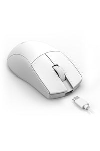 REDRAGON - Redragon M724W Throne White Ultra-Light Wired Gaming Mouse - white