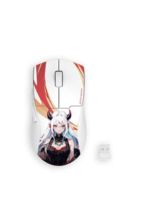 REDRAGON - Redragon M918AKG-PRO K1ng Max White Ultra-Light Tri-Mode 26000 DPI Esports Gaming Mouse - white