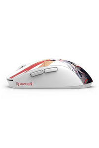 REDRAGON - Redragon M918AKG-PRO K1ng Max White Ultra-Light Tri-Mode 26000 DPI Esports Gaming Mouse - white