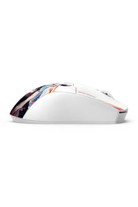 REDRAGON - Redragon M918AKG-PRO K1ng Max White Ultra-Light Tri-Mode 26000 DPI Esports Gaming Mouse - white