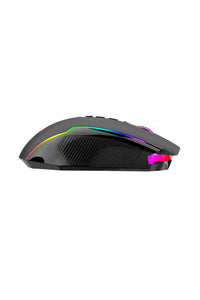 REDRAGON - Redragon M914-RGB NIX Black Full-Size Tri-Mode RGB Gaming Mouse - black