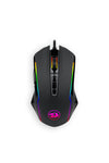 REDRAGON - Redragon M910-K Ranger Black Full-Size RGB USB Wired Gaming Mouse - black