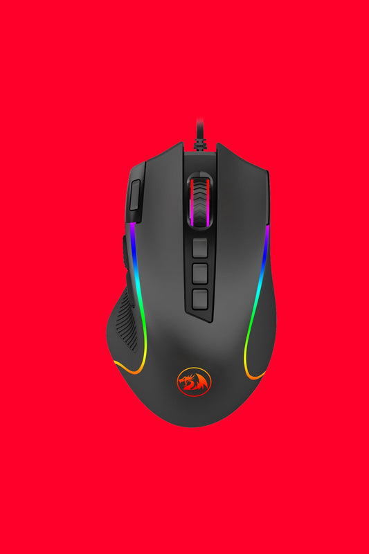 REDRAGON - M612RGB Predator Ent lvl Mouse - black
