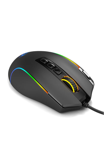 REDRAGON - M612RGB Predator Ent lvl Mouse - black