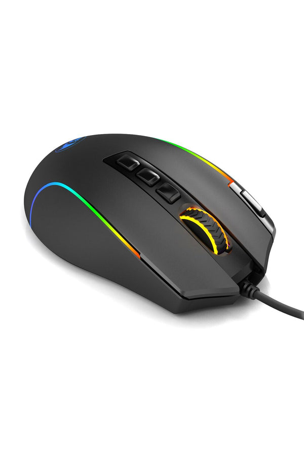 REDRAGON - M612RGB Predator Ent lvl Mouse - black