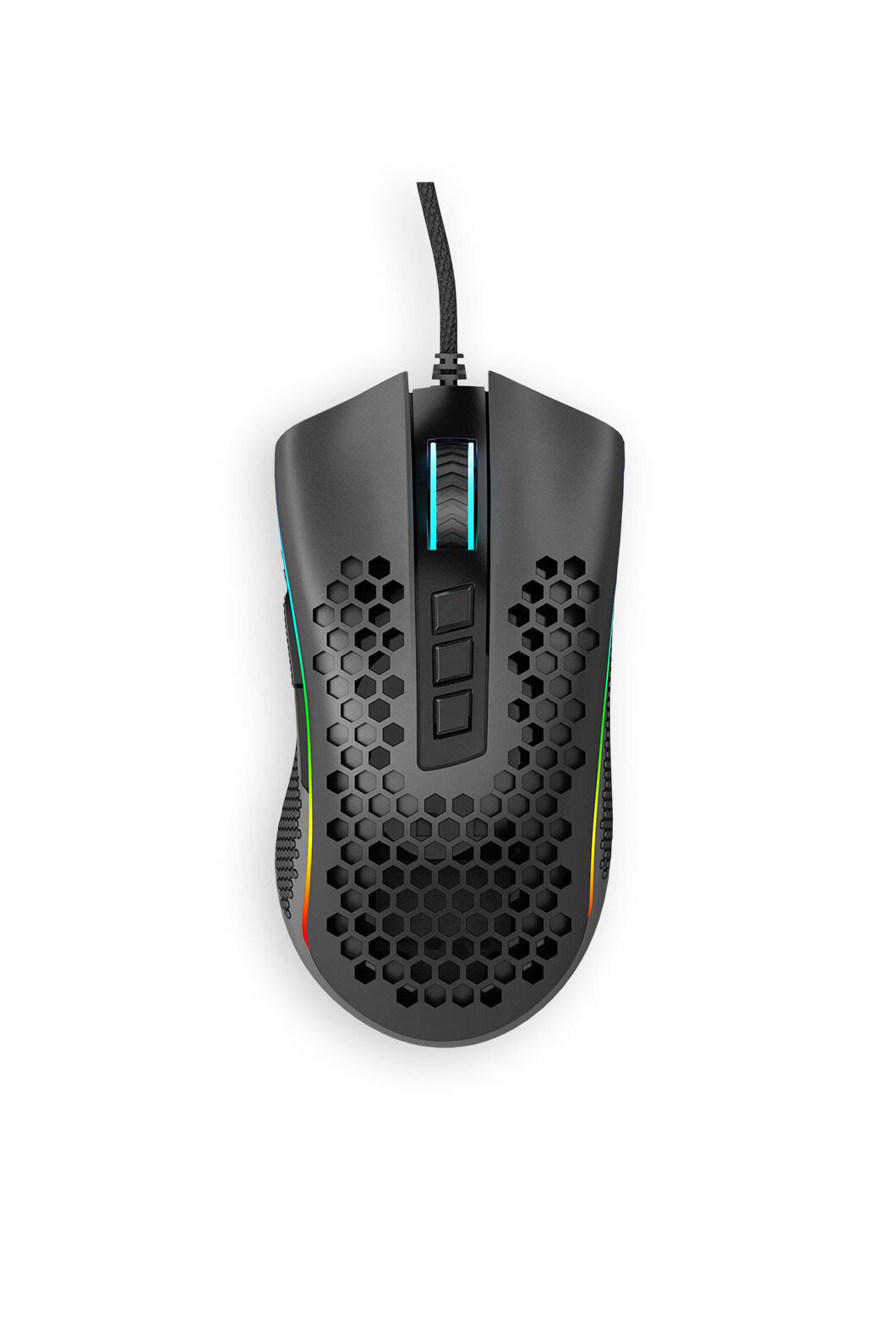 Redragon Storm M808 Black Lightweight Mouse - 85g Honeycomb ...