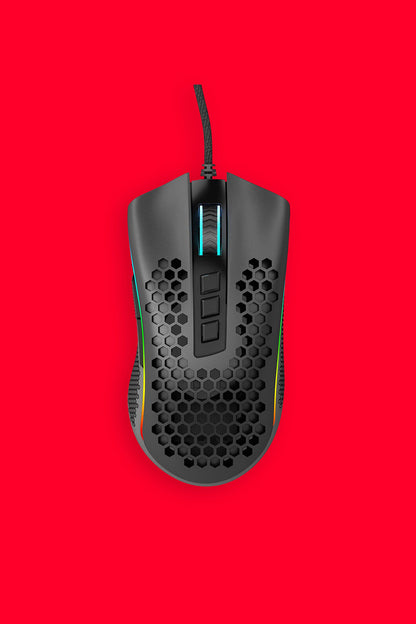 REDRAGON - M808-RGB Storm Pro Mouse - black