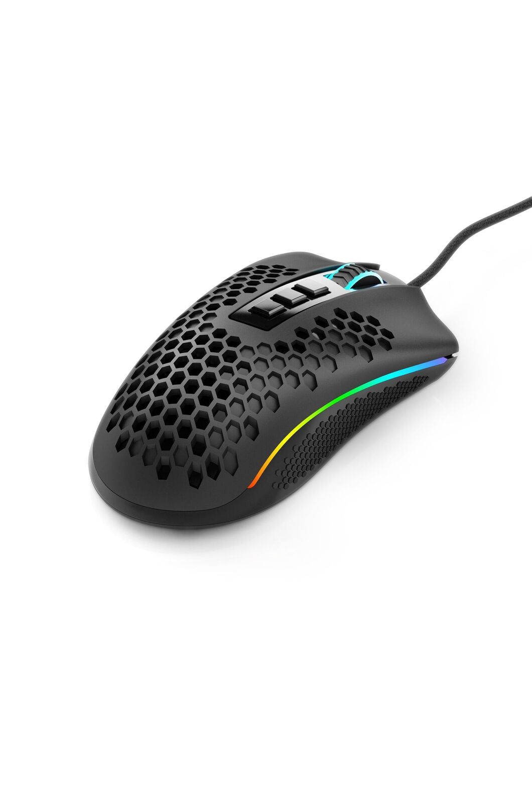 REDRAGON - Redragon M808-RGB Storm Pro Black Dual-Mode 16000 DPI Wireless Gaming Mouse - black