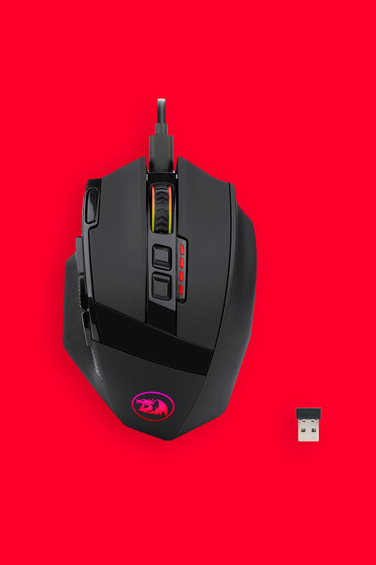 REDRAGON - M801P-RGB Sniper Pro Mouse - black