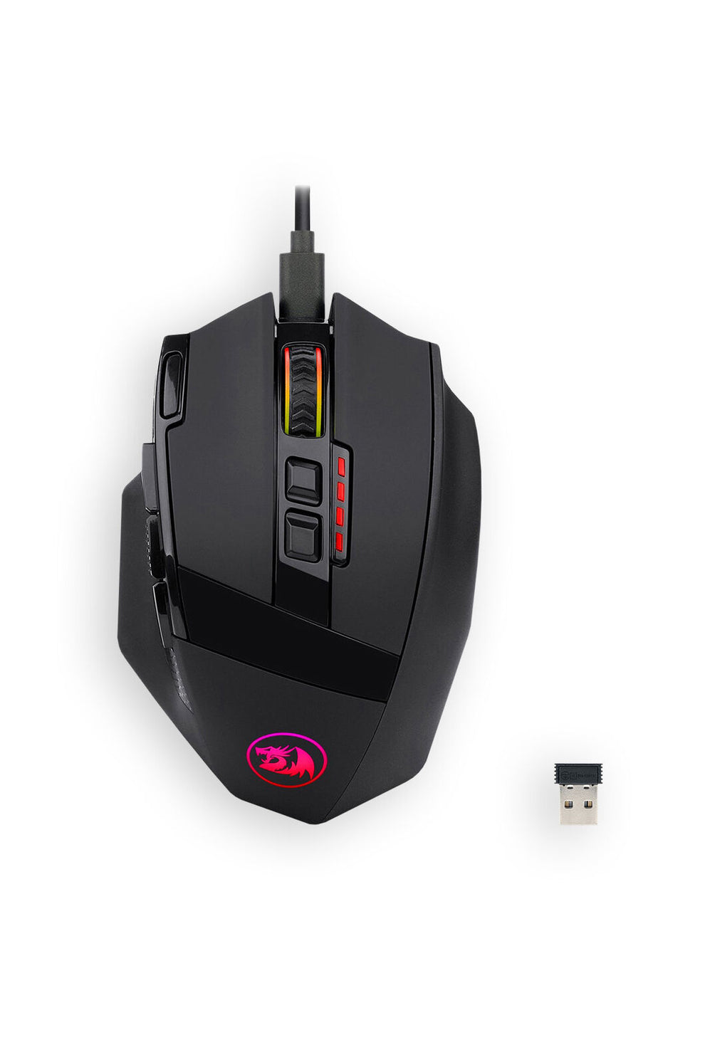 Redragon M801P RGB Sniper Pro Black Wireless Gaming Mouse | Electronic ...