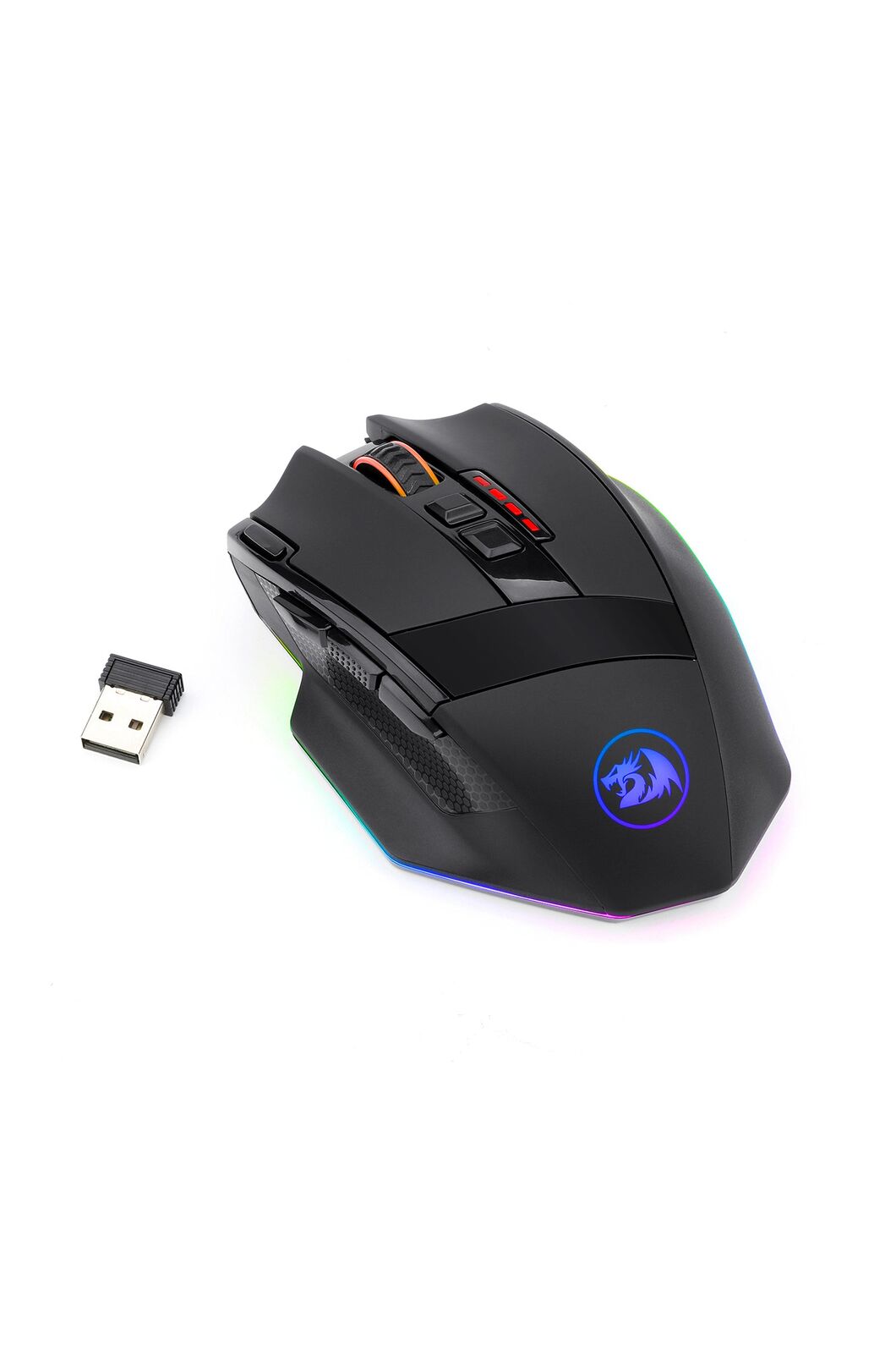 REDRAGON - M801P-RGB Sniper Pro Mouse - black