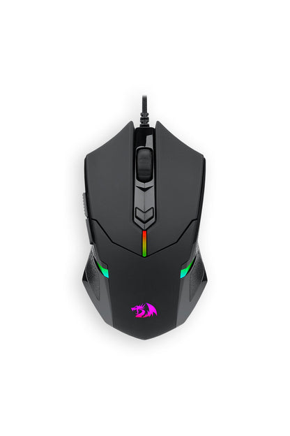 REDRAGON - M601-RGB Centrophor Mouse - black