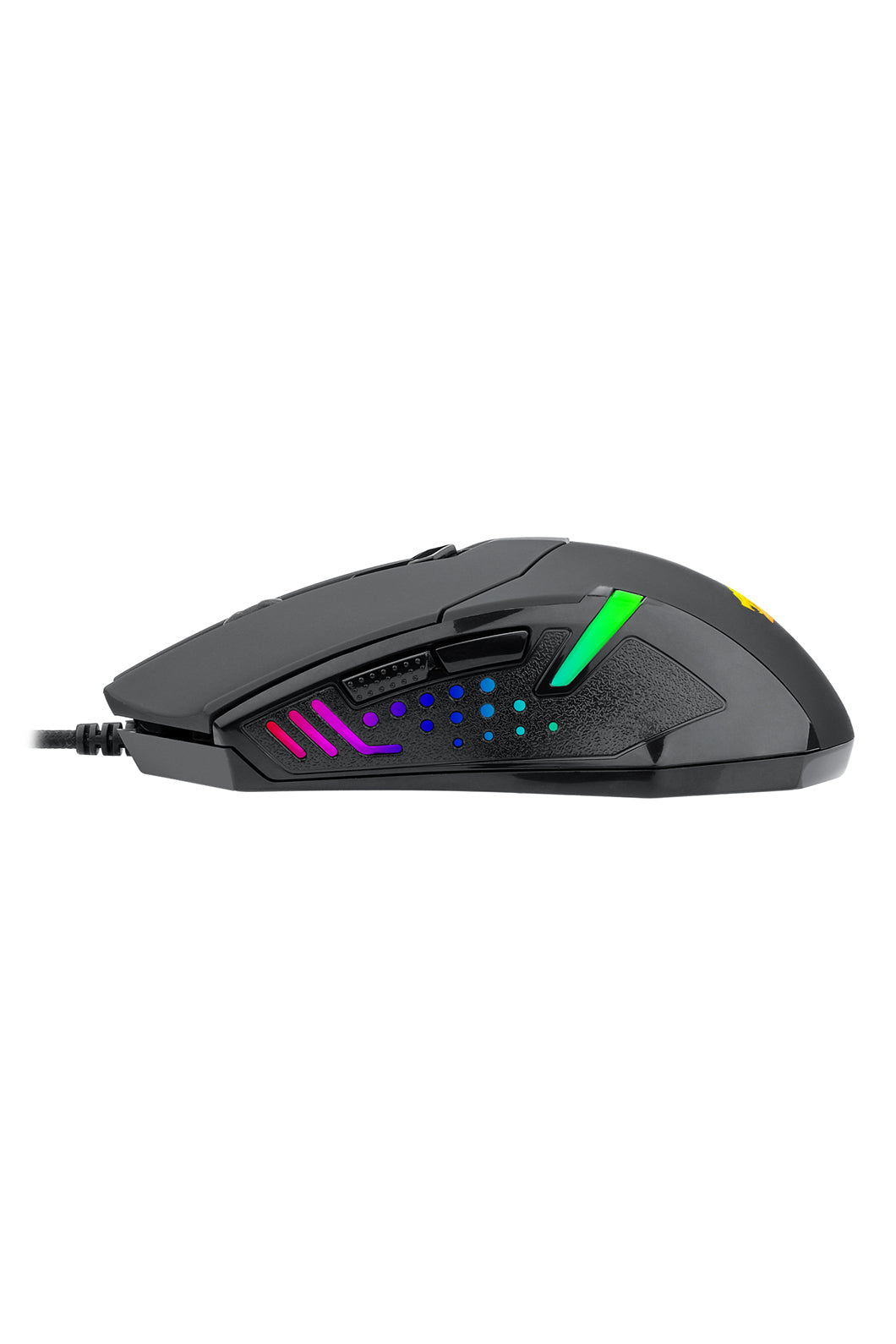 REDRAGON - Redragon M601 Centrophor Black Adjustable Weight USB Wired RGB Gaming Mouse - black