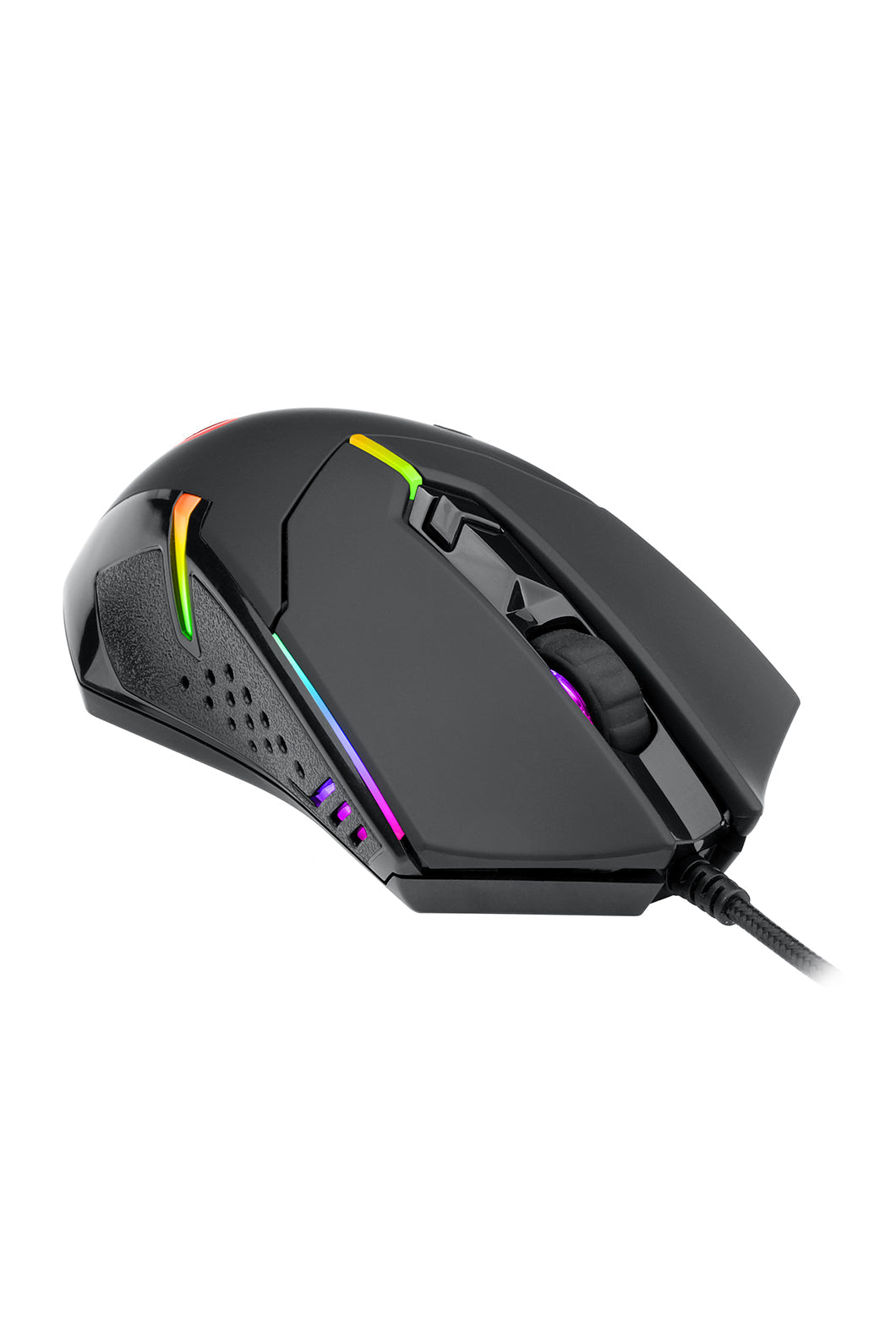 REDRAGON - Redragon M601 Centrophor Black Adjustable Weight USB Wired RGB Gaming Mouse - black