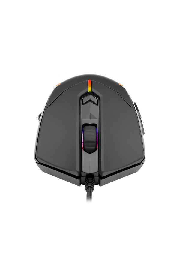 REDRAGON - Redragon M601 Centrophor Black Adjustable Weight USB Wired RGB Gaming Mouse - black