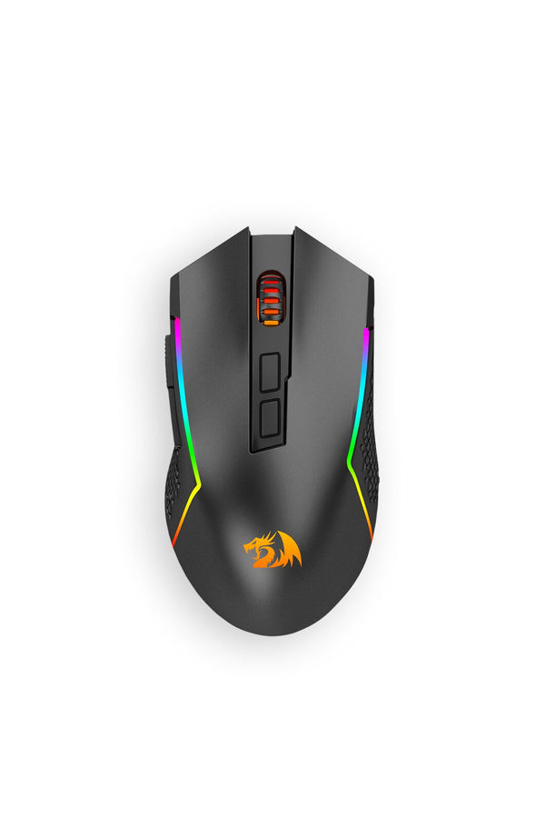 REDRAGON - Redragon M693 RGB Trident Pro Black Wireless Gaming Mouse - black