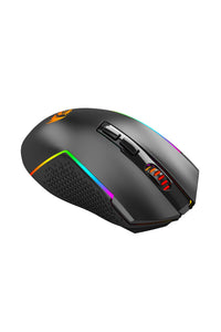 REDRAGON - Redragon M693 RGB Trident Pro Black Wireless Gaming Mouse - black