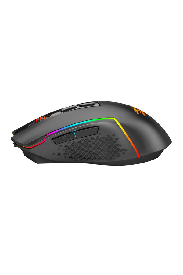 REDRAGON - Redragon M693 RGB Trident Pro Black Wireless Gaming Mouse - black