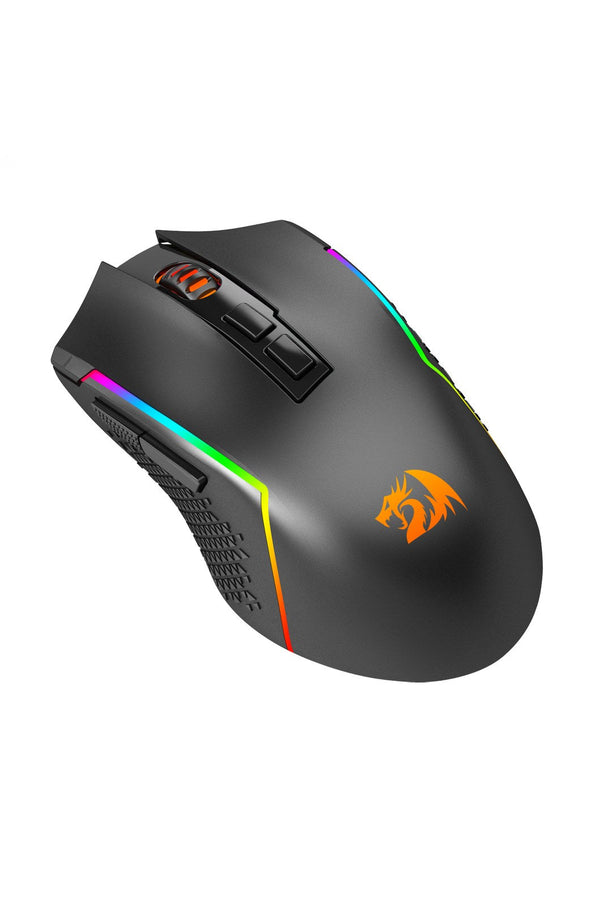 REDRAGON - Redragon M693 RGB Trident Pro Black Wireless Gaming Mouse - black