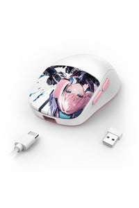 REDRAGON - Redragon M817AK-PRO-STD KLYAMOOR White Tri-Mode 24000 DPI Esports Gaming Mouse - white