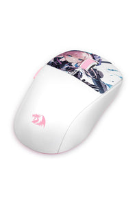 REDRAGON - Redragon M817AK-PRO-STD KLYAMOOR White Tri-Mode 24000 DPI Esports Gaming Mouse - white