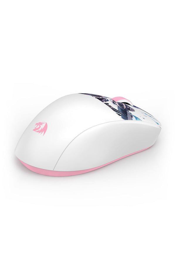 REDRAGON - Redragon M817AK-PRO-STD KLYAMOOR White Tri-Mode 24000 DPI Esports Gaming Mouse - white