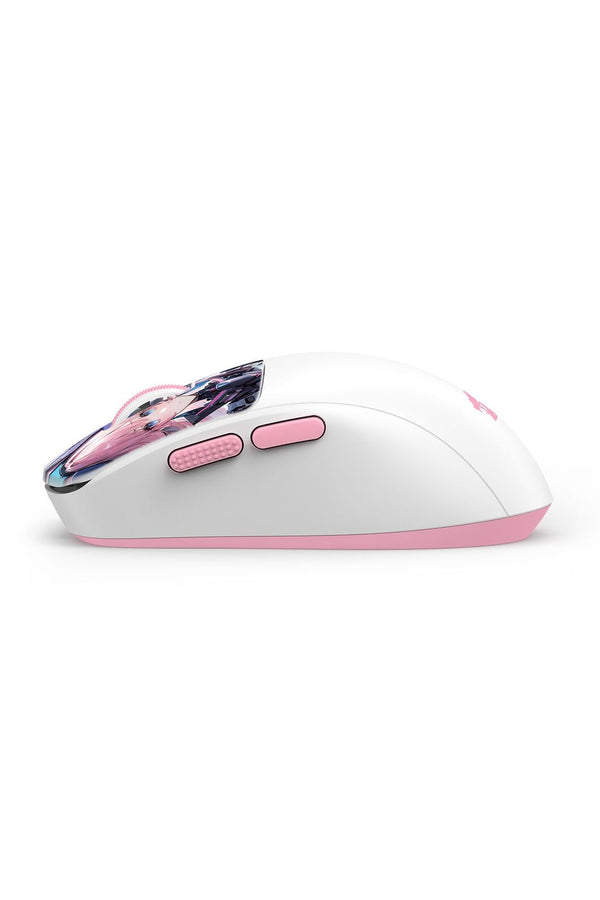 REDRAGON - Redragon M817AK-PRO-STD KLYAMOOR White Tri-Mode 24000 DPI Esports Gaming Mouse - white