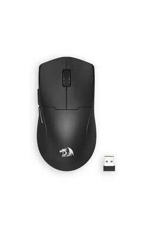 REDRAGON - Redragon M918-PRO K1ng Max Black Ultra-Light Tri-Mode 26000 DPI Esports Gaming Mouse - black