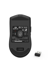 REDRAGON - Redragon M918-PRO K1ng Max Black Ultra-Light Tri-Mode 26000 DPI Esports Gaming Mouse - black