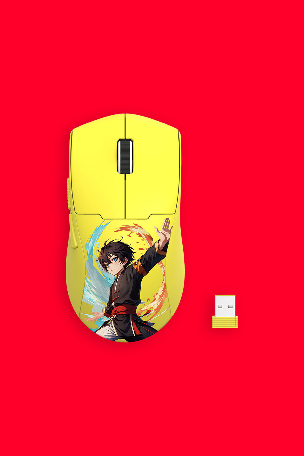 REDRAGON - M918-PRO K1ng Max Mouse - yellow