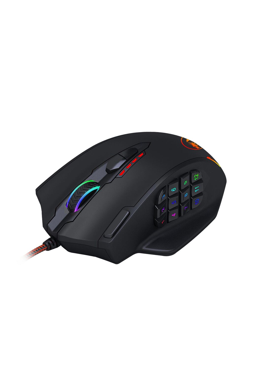 REDRAGON - M908 Impact MMO Mouse - black
