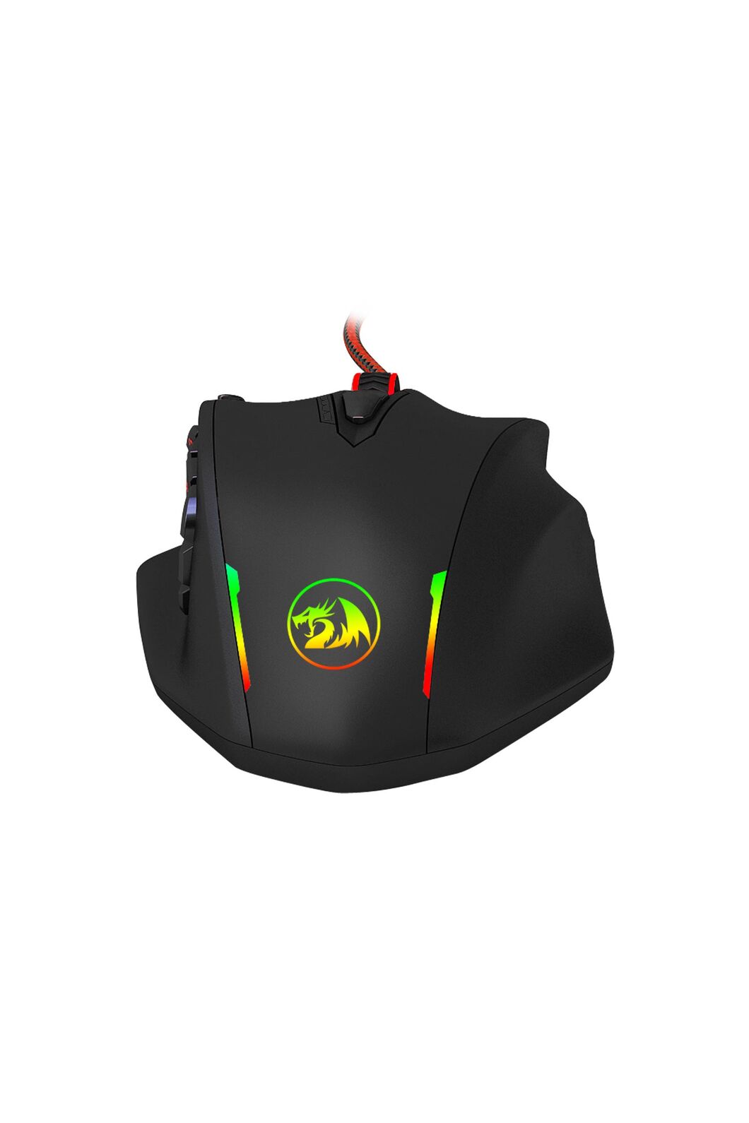 REDRAGON - Redragon M908 Impact Black MMO USB Wired Gaming Mouse - black
