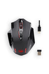 REDRAGON - Redragon M913 Impact Elite MMO Black Wireless Gaming Mouse - black
