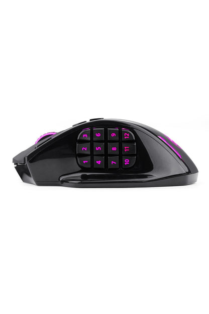 REDRAGON - M913 Impact Elite MMO Mouse - black