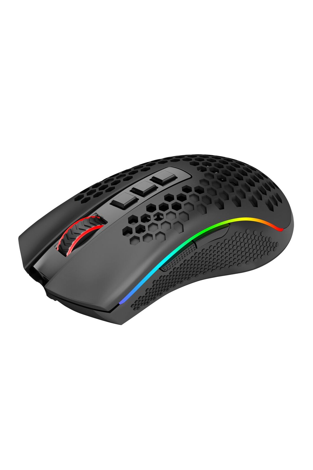 REDRAGON - Redragon M808-KS Storm Pro Black Dual-Mode Wireless RGB Gaming Mouse - black