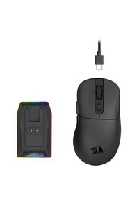 ELECTRONIC REBELLION - Ebony Dual 8K Mouse,Black-Black - black