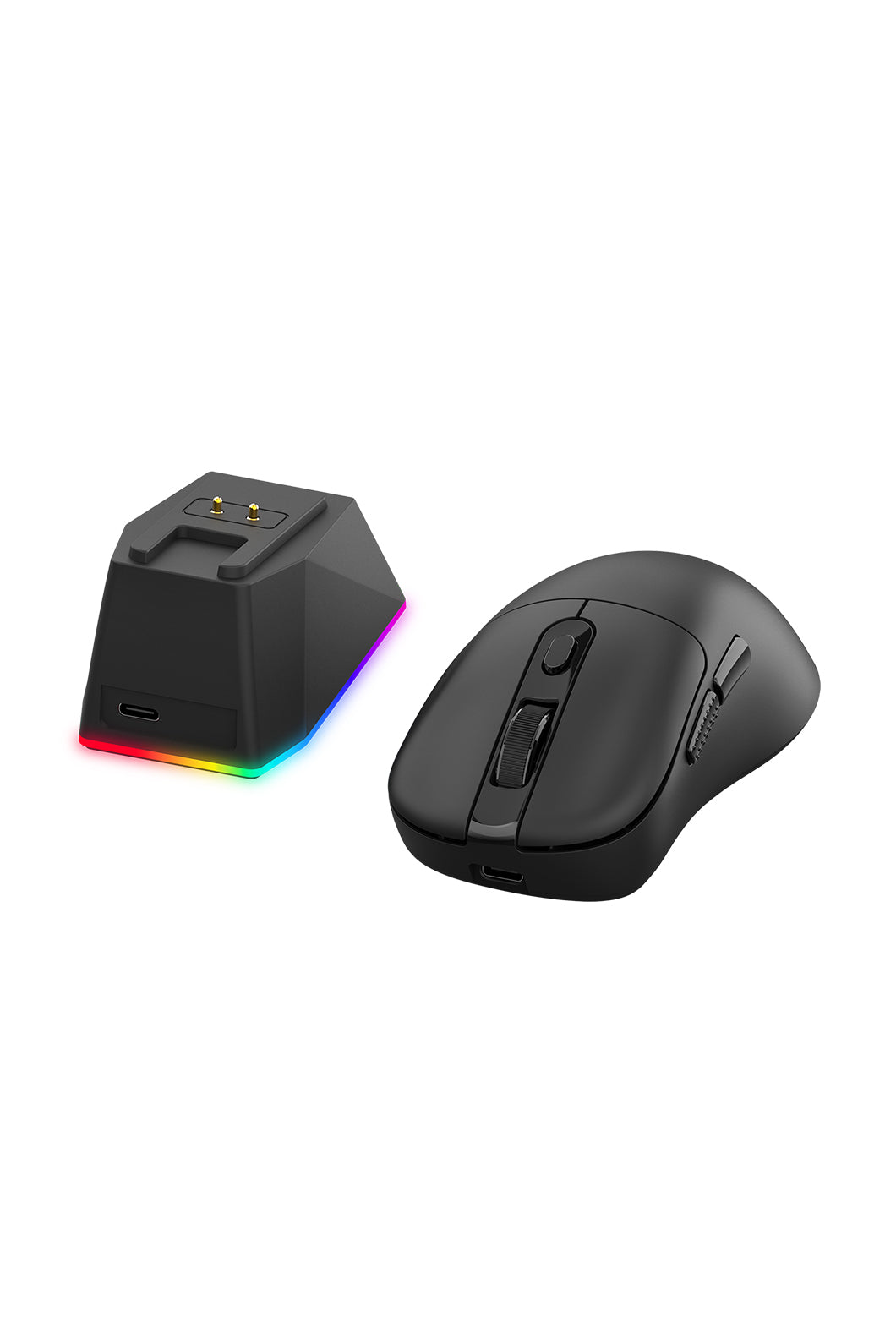 ELECTRONIC REBELLION - Ebony Dual 8K Mouse,Black-Black - black