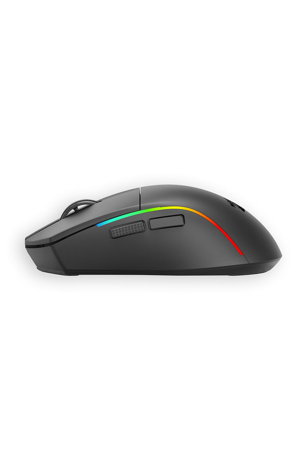 REDRAGON - Redragon M816-STD Deicide Black Ultra-Light Tri-Mode RGB Gaming Mouse - black