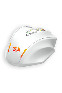 REDRAGON - Redragon M913W Impact Elite MMO White Wireless Gaming Mouse - white