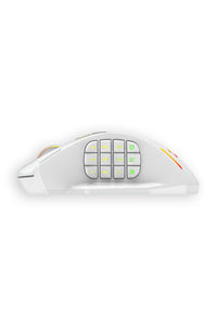 REDRAGON - Redragon M913W Impact Elite MMO White Wireless Gaming Mouse - white
