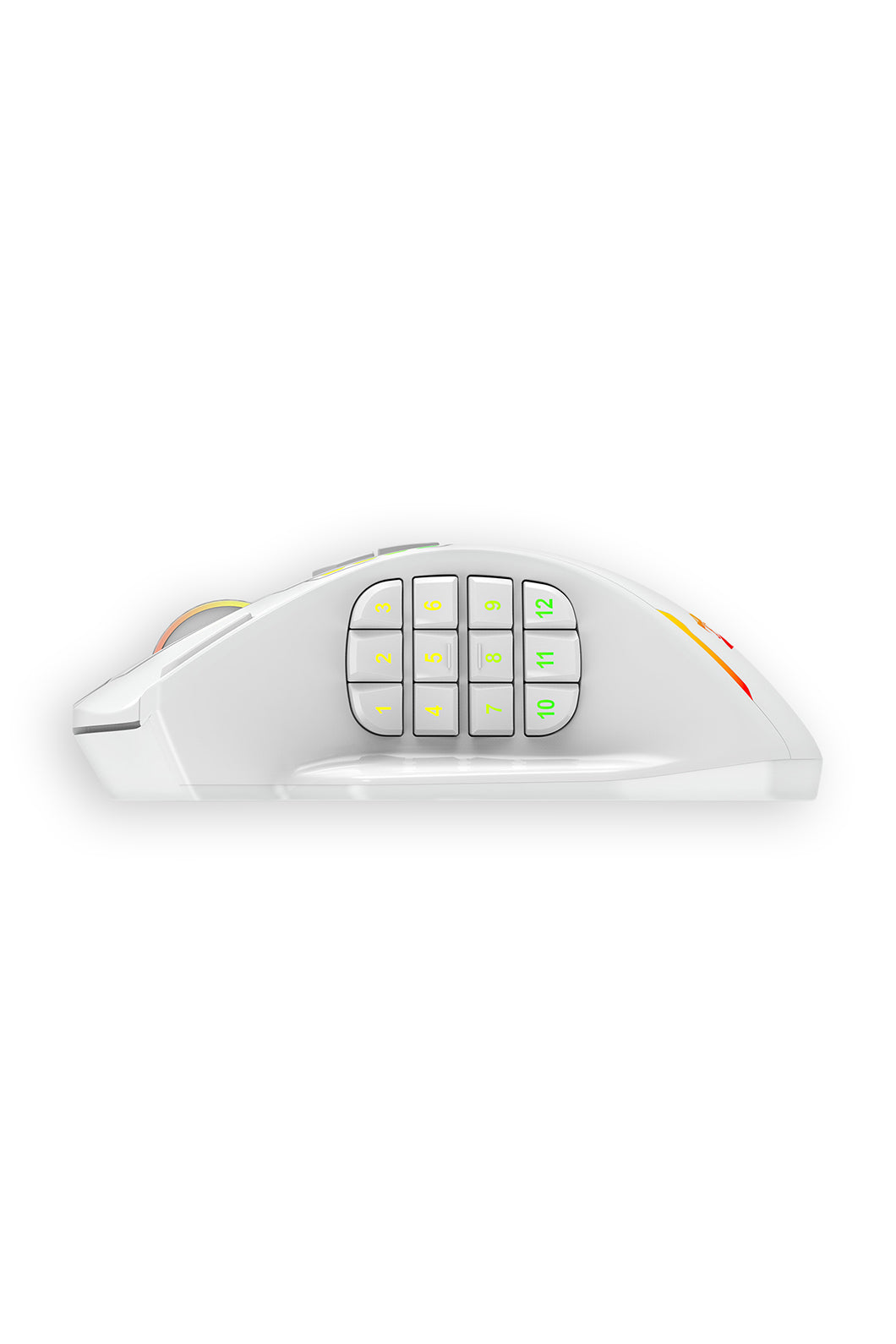 REDRAGON - Redragon M913W Impact Elite MMO White Wireless Gaming Mouse - white