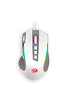 REDRAGON - M612WG-RGB Gaming Mouse-White/Grey - white-grey